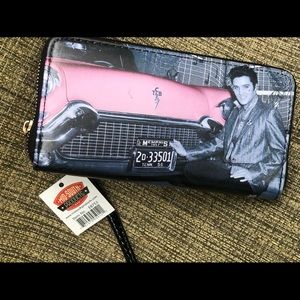Ellvis cadillac wallet New w tags
